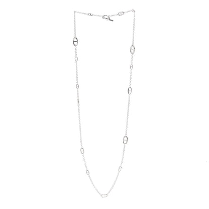 Hermes Sterling Silver Farandole Necklace 120 3 of 5