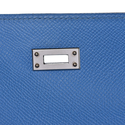 Hermes Epsom Kelly Sellier 25 Bleu Paradis 30 of 35