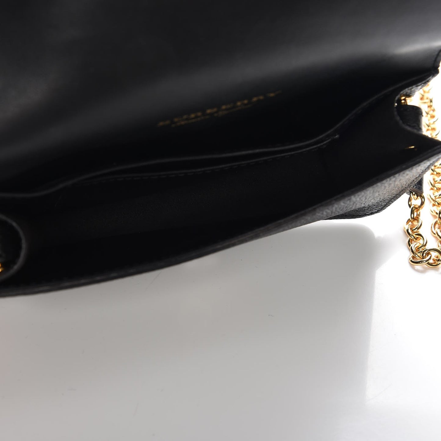 Soft Grain Calfskin Mini Buckle Phone Bag Black