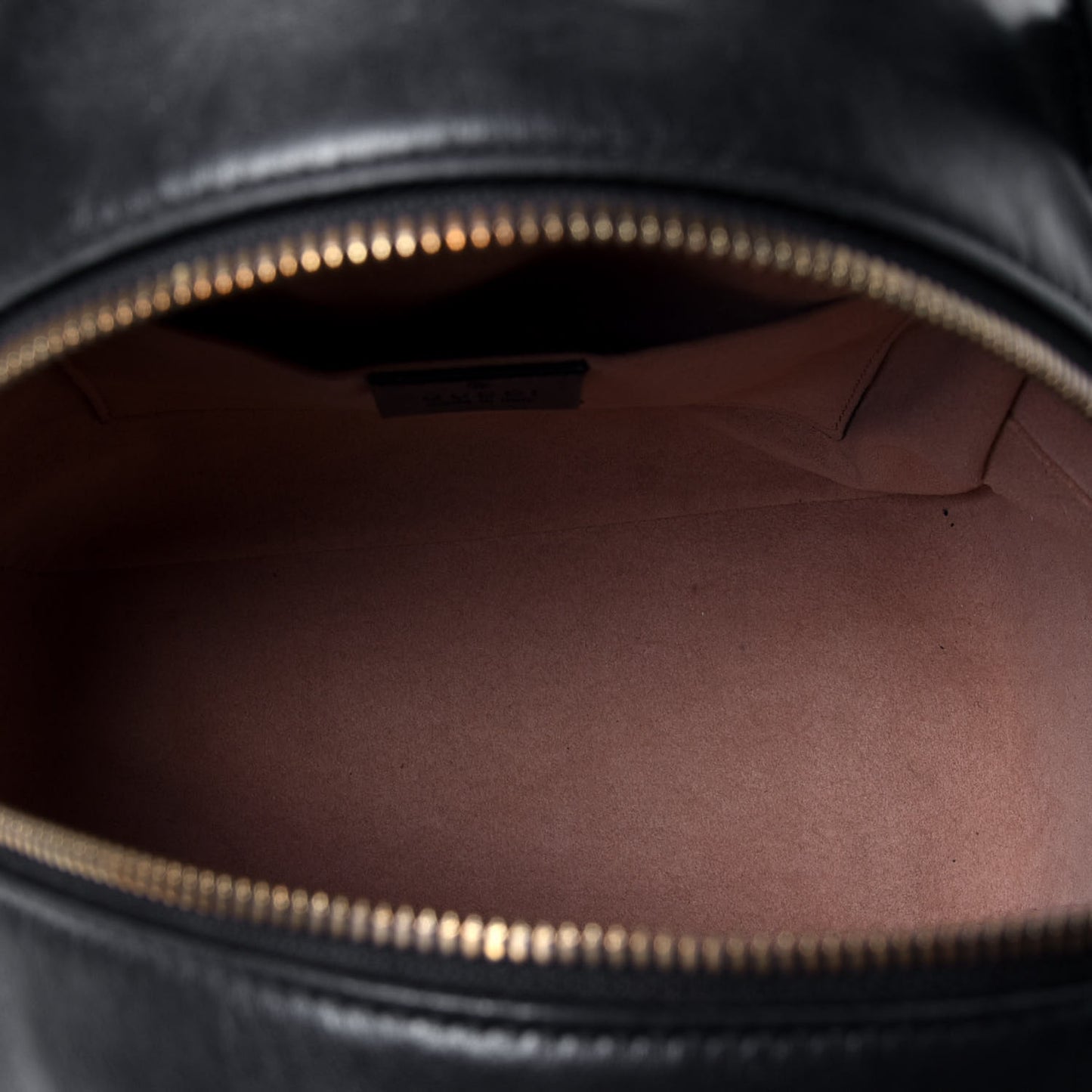 Calfskin Matelasse GG Marmont Backpack Black