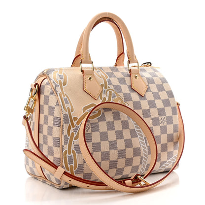Louis Vuitton Damier Azur Nautical Speedy Bandouliere 25 3 of 9