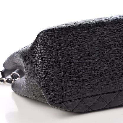 Chanel Caviar Quilted Grand Shopping Tote GST Black 9 of 12