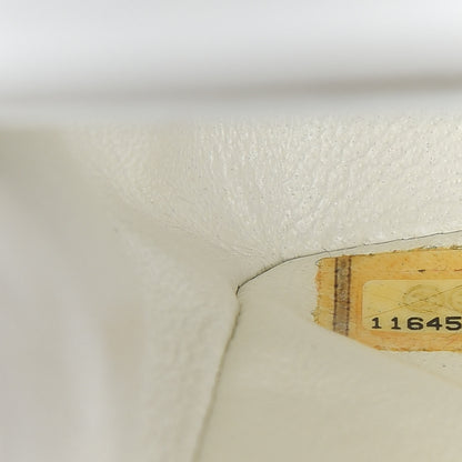 Chanel Caviar Quilted Medium Double Flap White 9 of 10