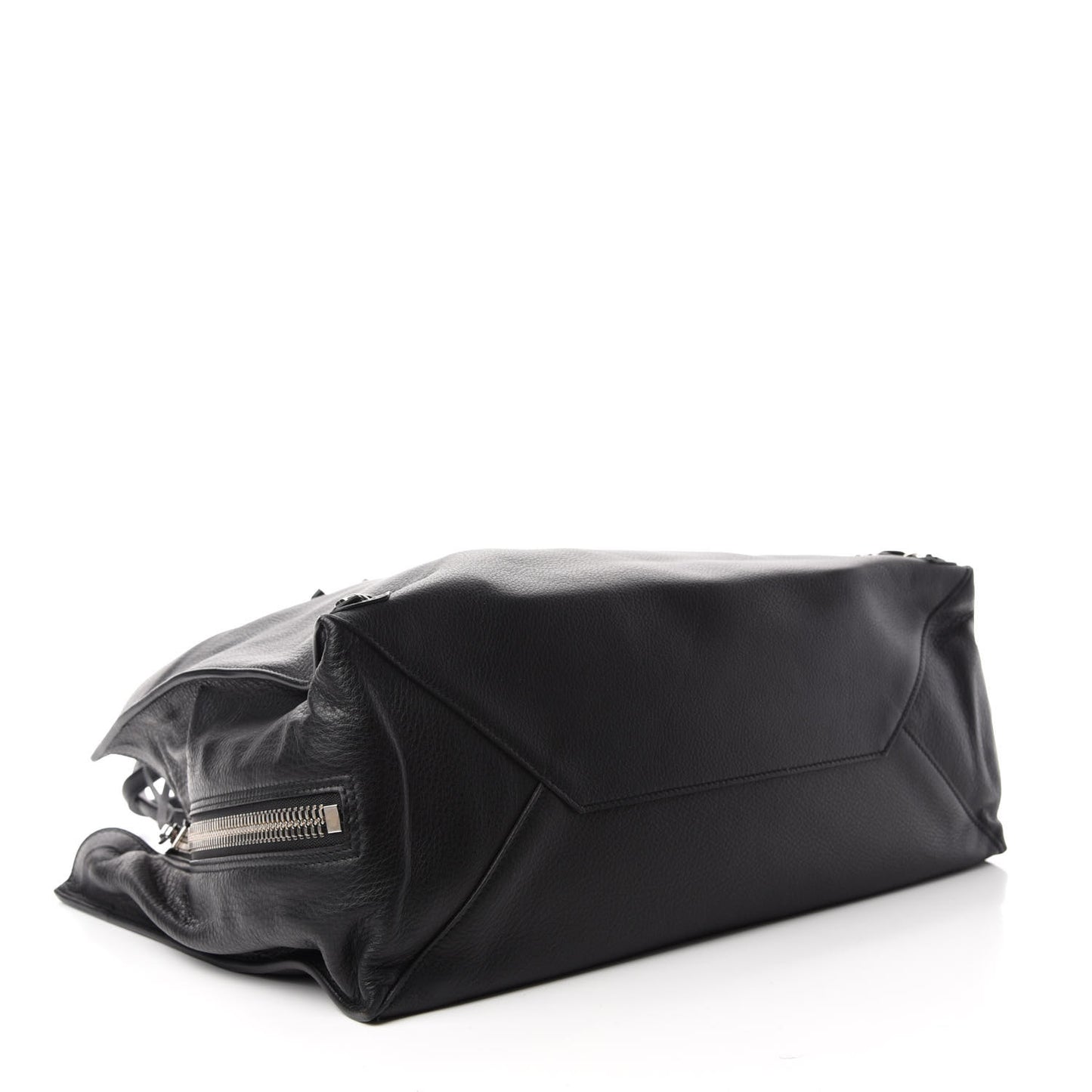 Supple Calfskin Papier A4 Tote Black