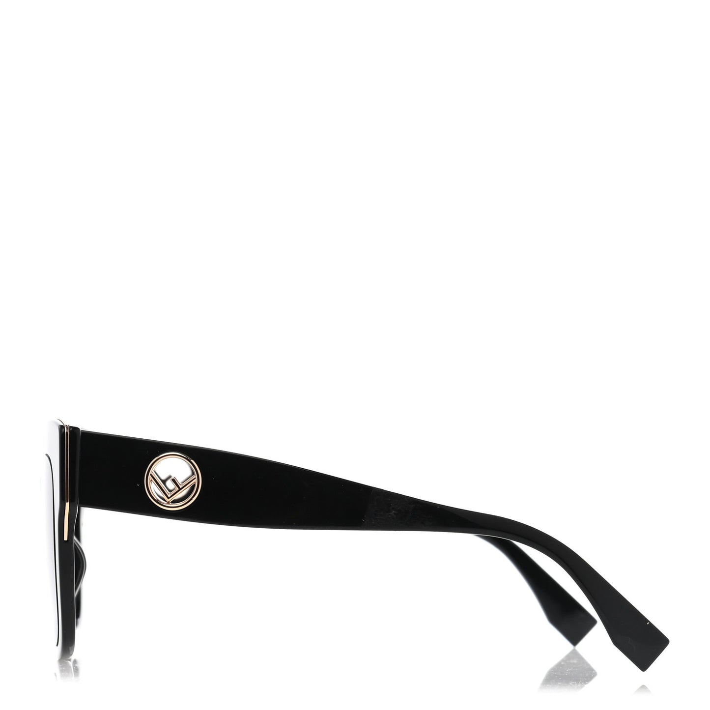 Acetate F is Fendi Sunglasses FF 0359/G/S Black
