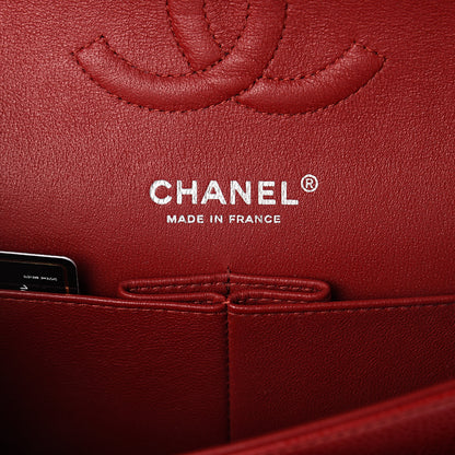 Chanel Caviar Quilted Medium Double Flap Red 5 of 9