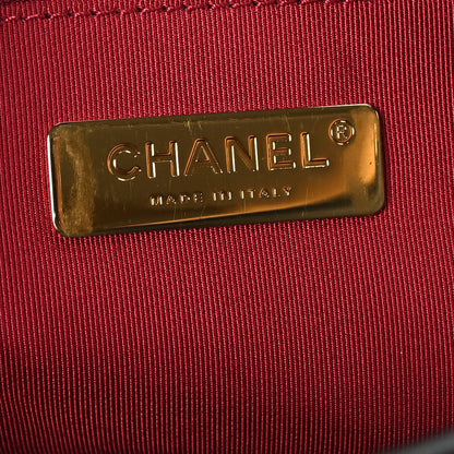 Chanel Goatskin Quilted Maxi Chanel 19 Flap Black 6 of 9