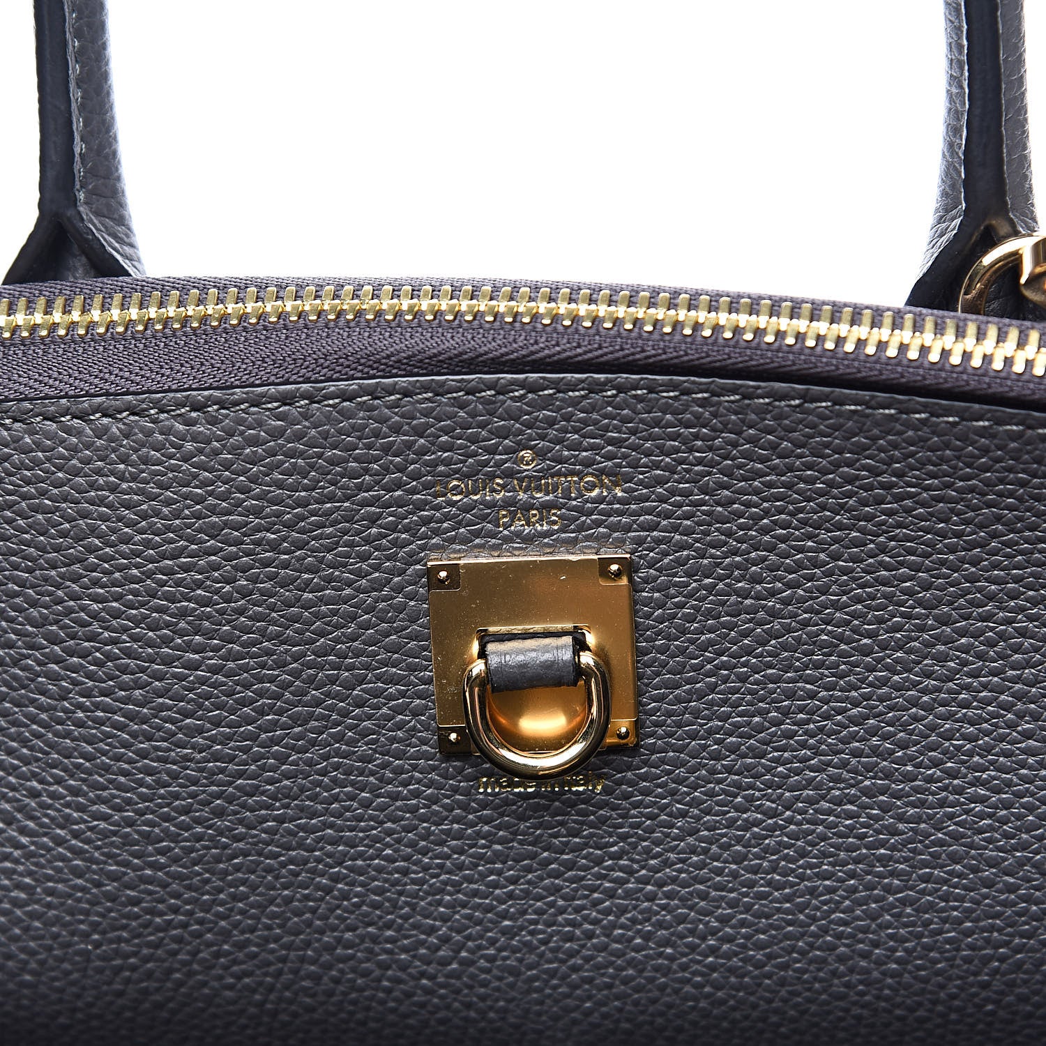 Louis Vuitton Taurillon City Steamer MM Gris 6 of 10