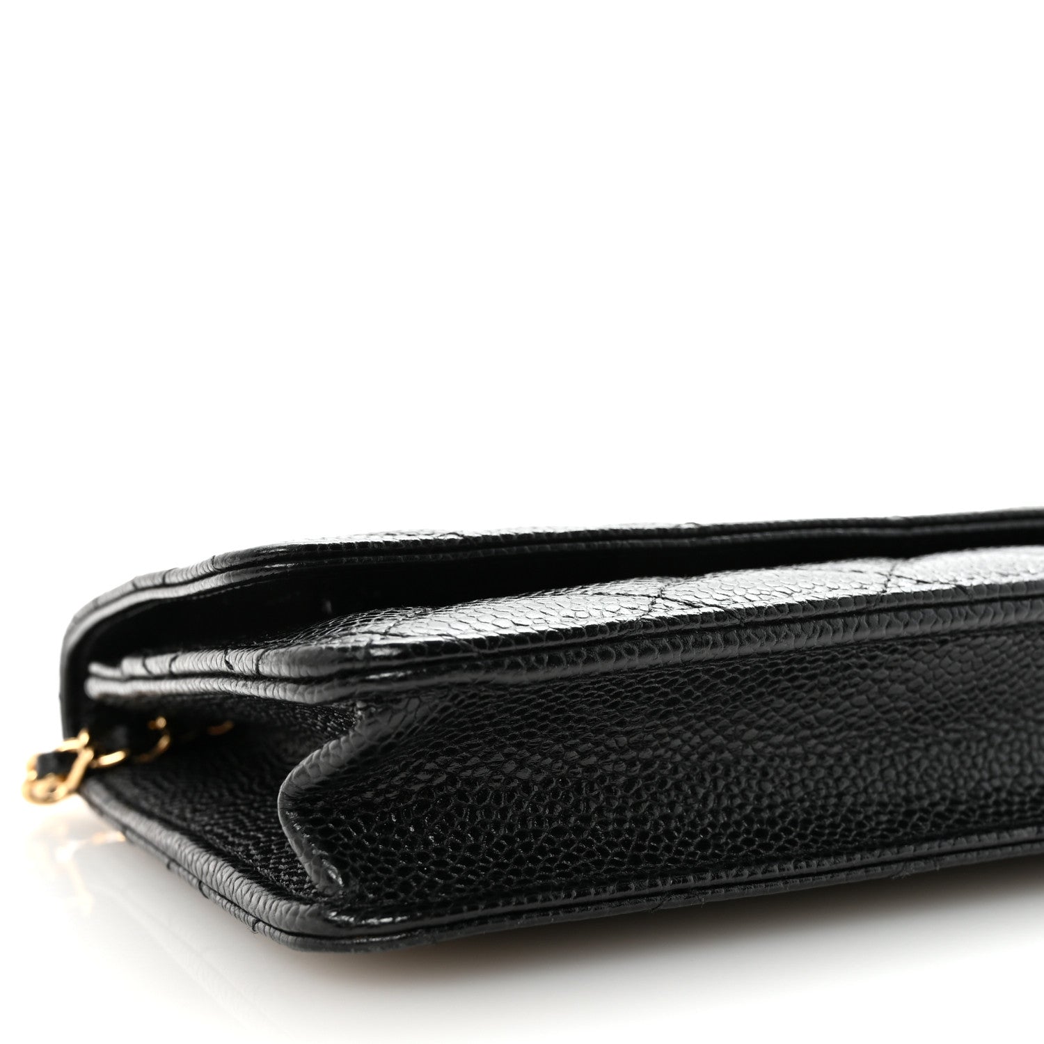Chanel Caviar Quilted Wallet on Chain WOC Black 9 of 10