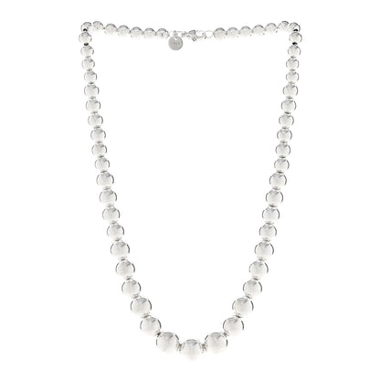 Tiffany Sterling Silver HardWear Graduated Ball Necklace 3 of 5