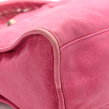 Balenciaga Agneau Giant 21 Rose Gold Hardware City Cyclamen Fucsia 13 of 16