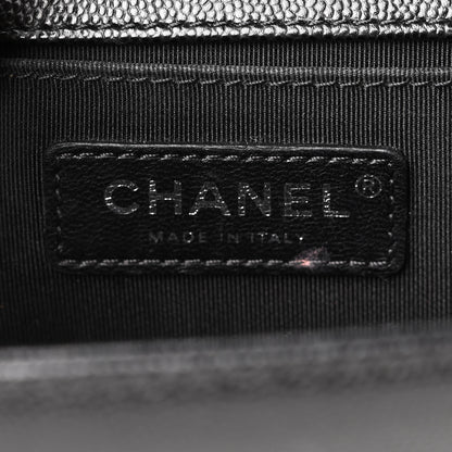 Chanel Caviar Quilted Medium Boy Flap Black 6 of 12