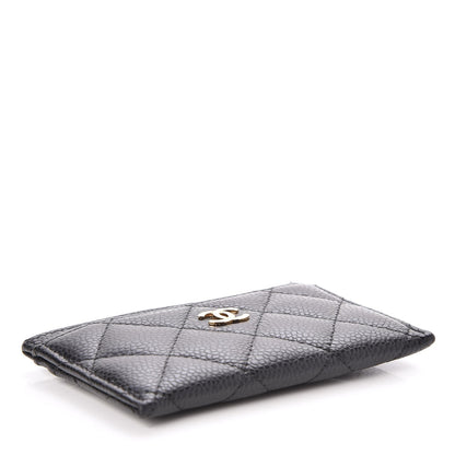 Chanel Caviar Quilted Card Holder Black 4 of 7