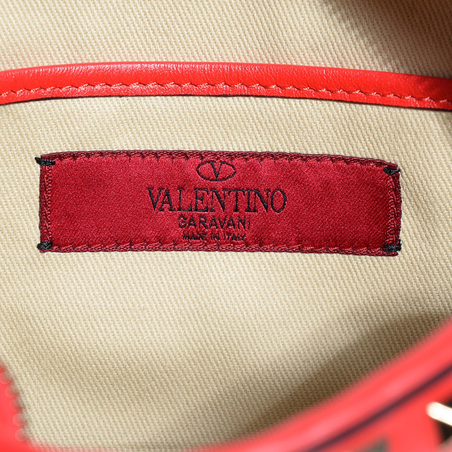 Valentino Garavani Calfskin Mini Rockstud Camera Crossbody Bag English Red 6 of 9