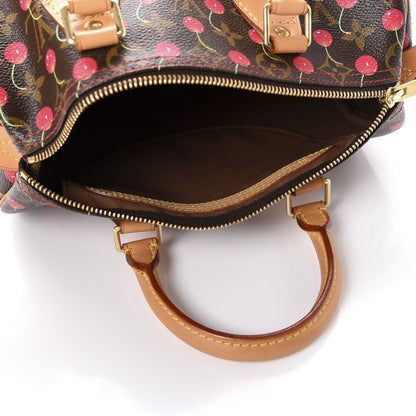 Louis Vuitton Monogram Cerises Speedy 25 5 of 10