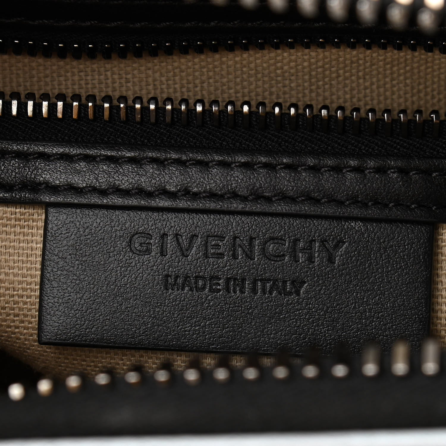 Givenchy Smooth Calfskin Mini Chain Weave Antigona Black 6 of 10