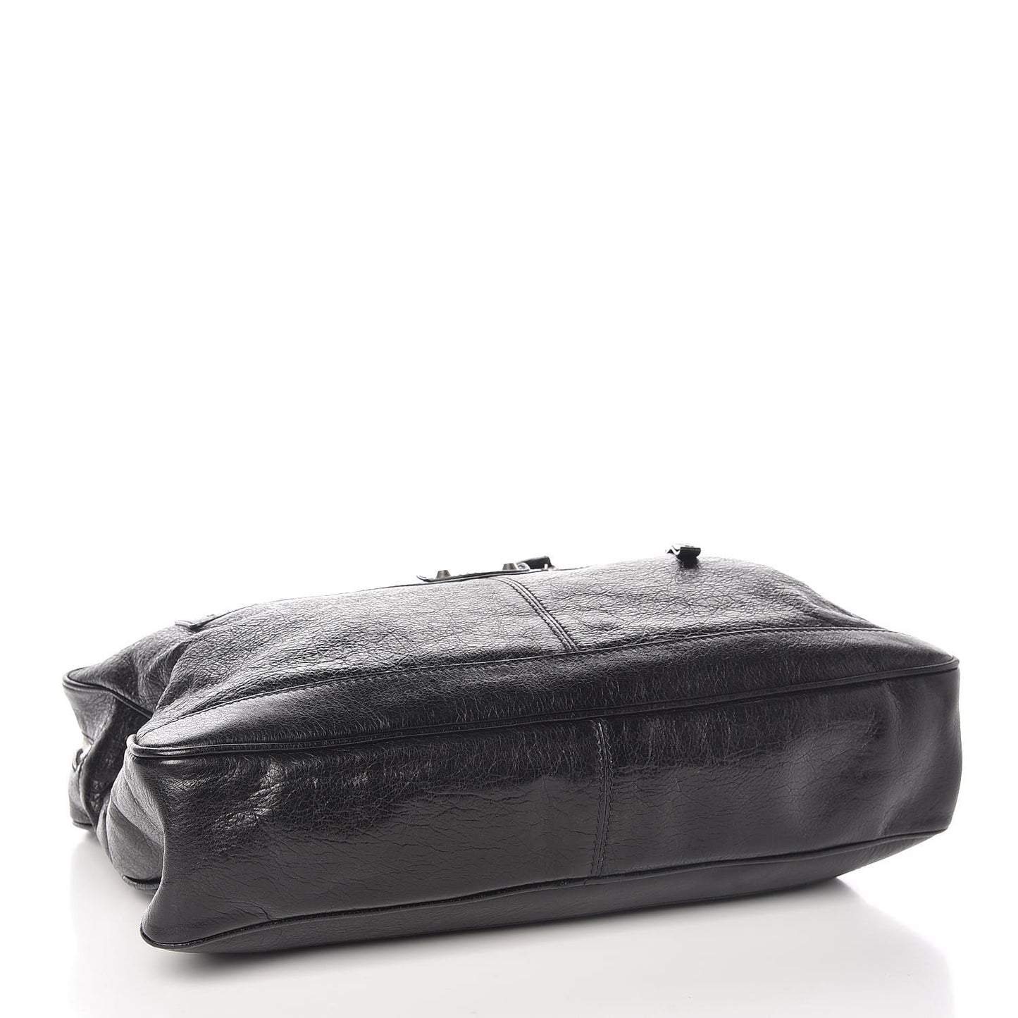 Agneau Classic Hardware Mini Folder Black