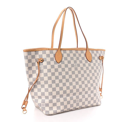 Louis Vuitton Damier Azur Neverfull MM 3 of 11