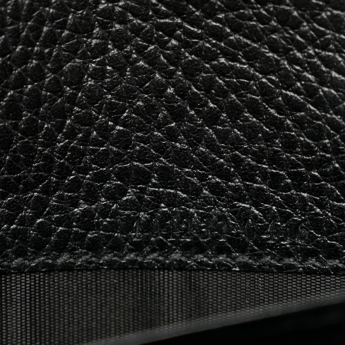 Calfskin Mini Dionysus Chain Wallet Black