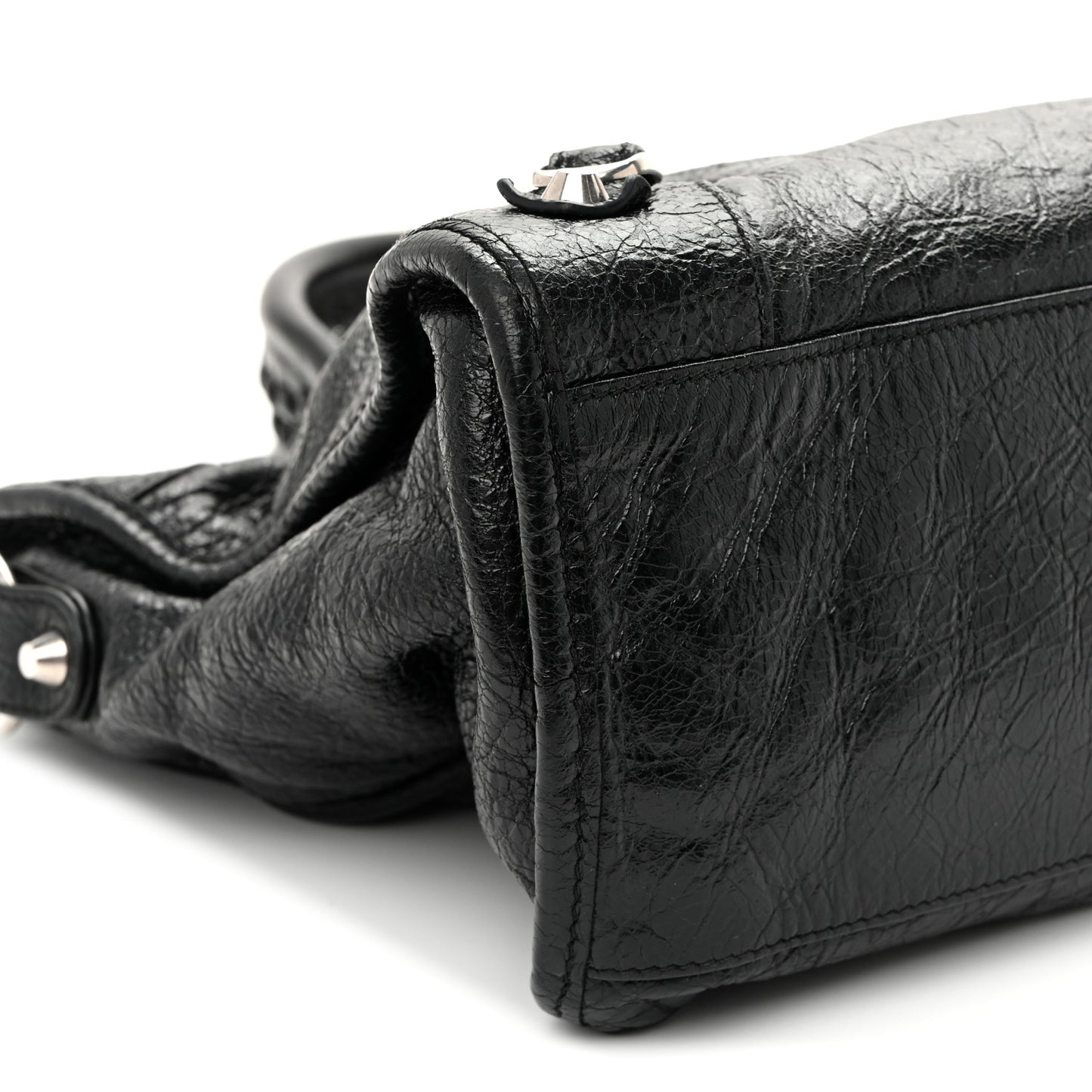 Agneau Arena Silver Hardware Medium Le City Black