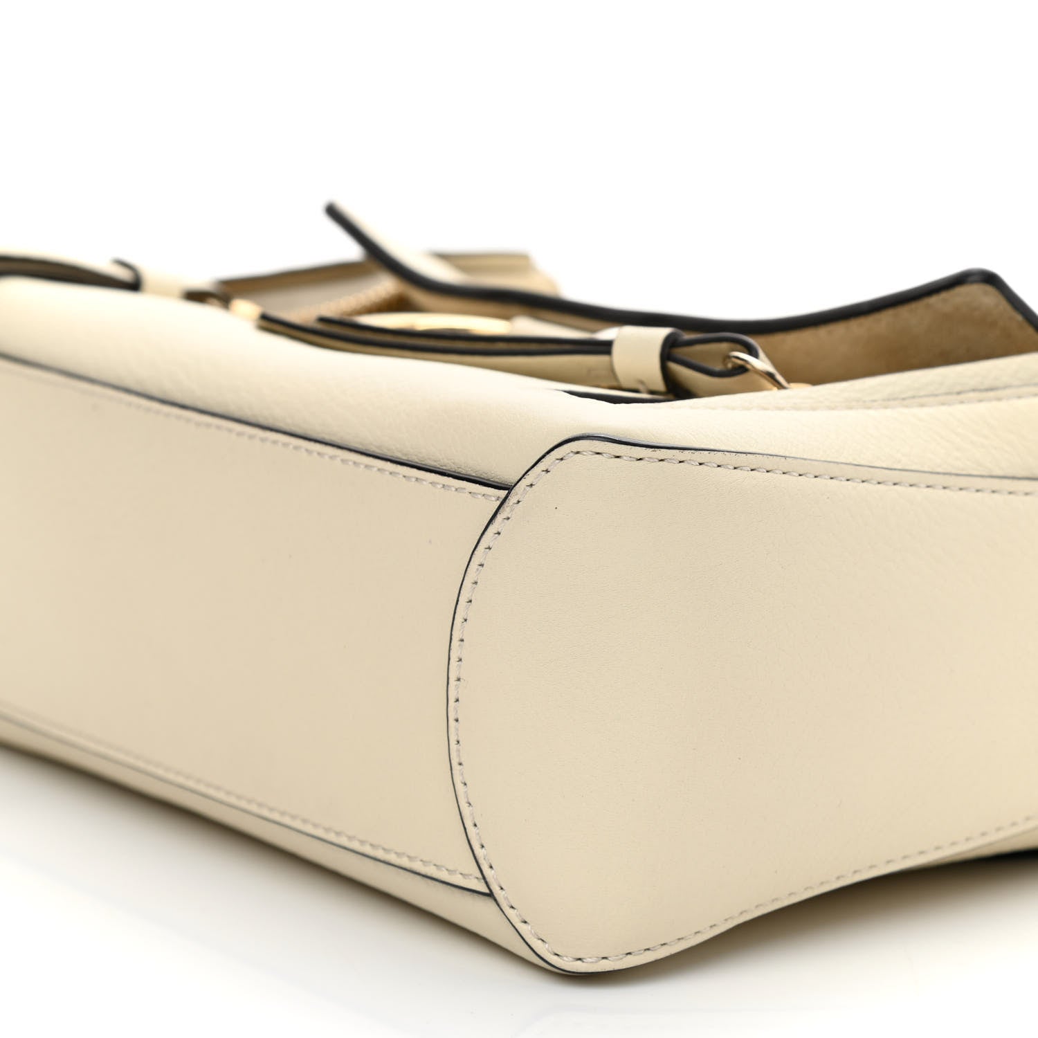 Chloe Calfskin Mini Faye Day Shoulder Bag Off White 8 of 11