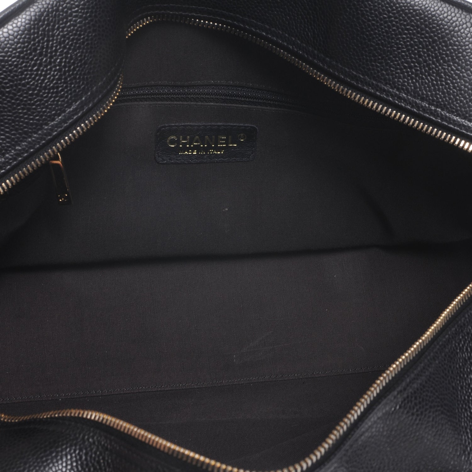 Chanel Caviar Quilted Boston Black 5 of 7