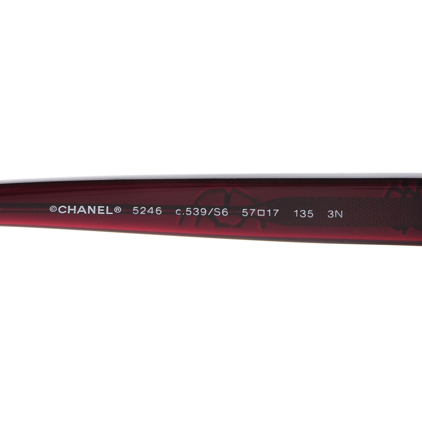 CC Camellia Sunglasses Red 5246