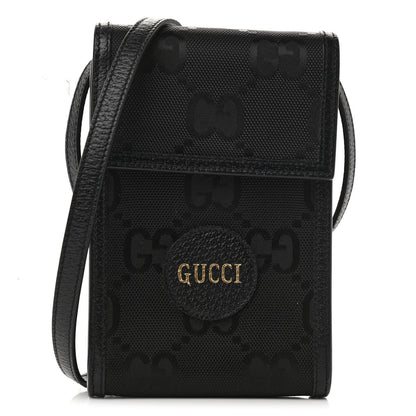 Gucci Econyl Nylon Monogram Off The Grid Crossbody Bag Black 1 of 10