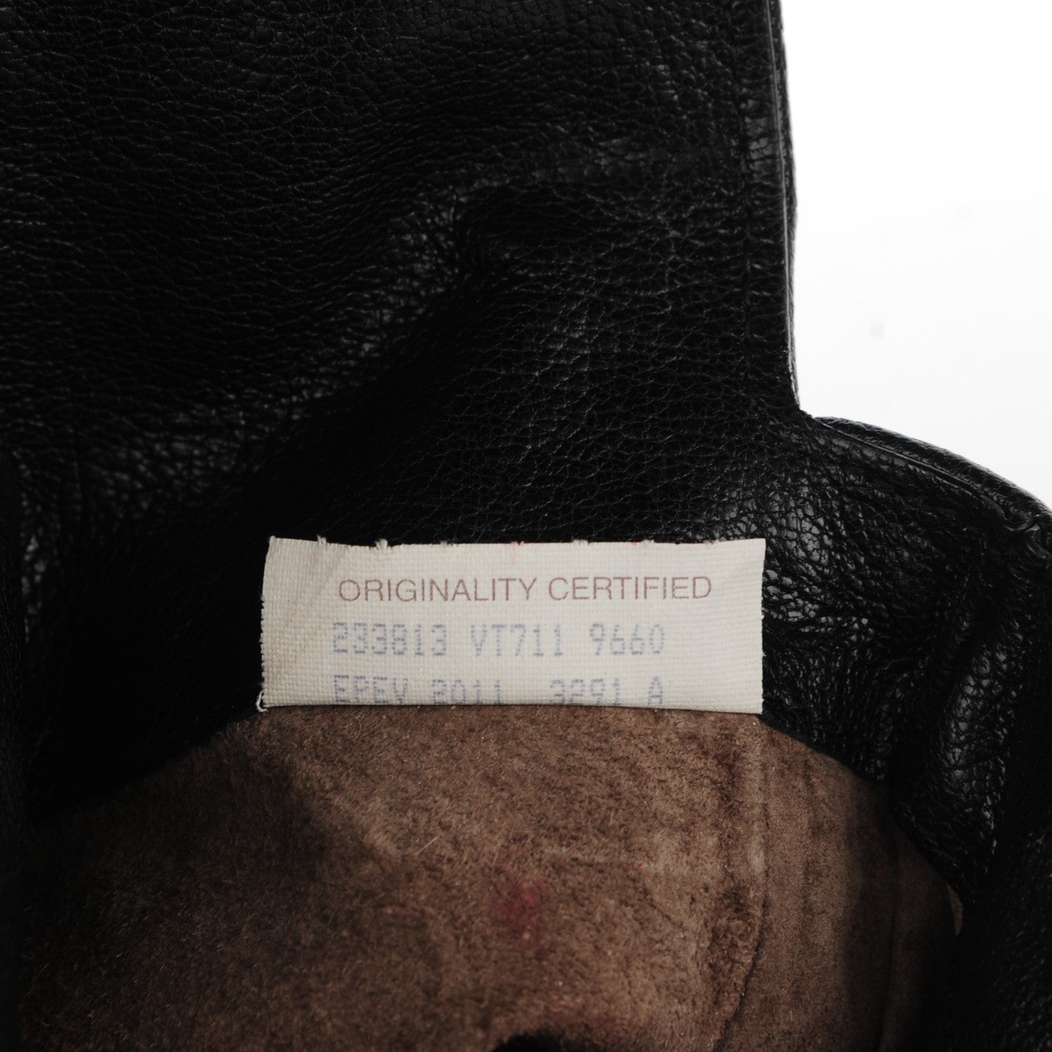 Bottega Veneta Goatskin Laser Cut Pouch Black 7 of 8