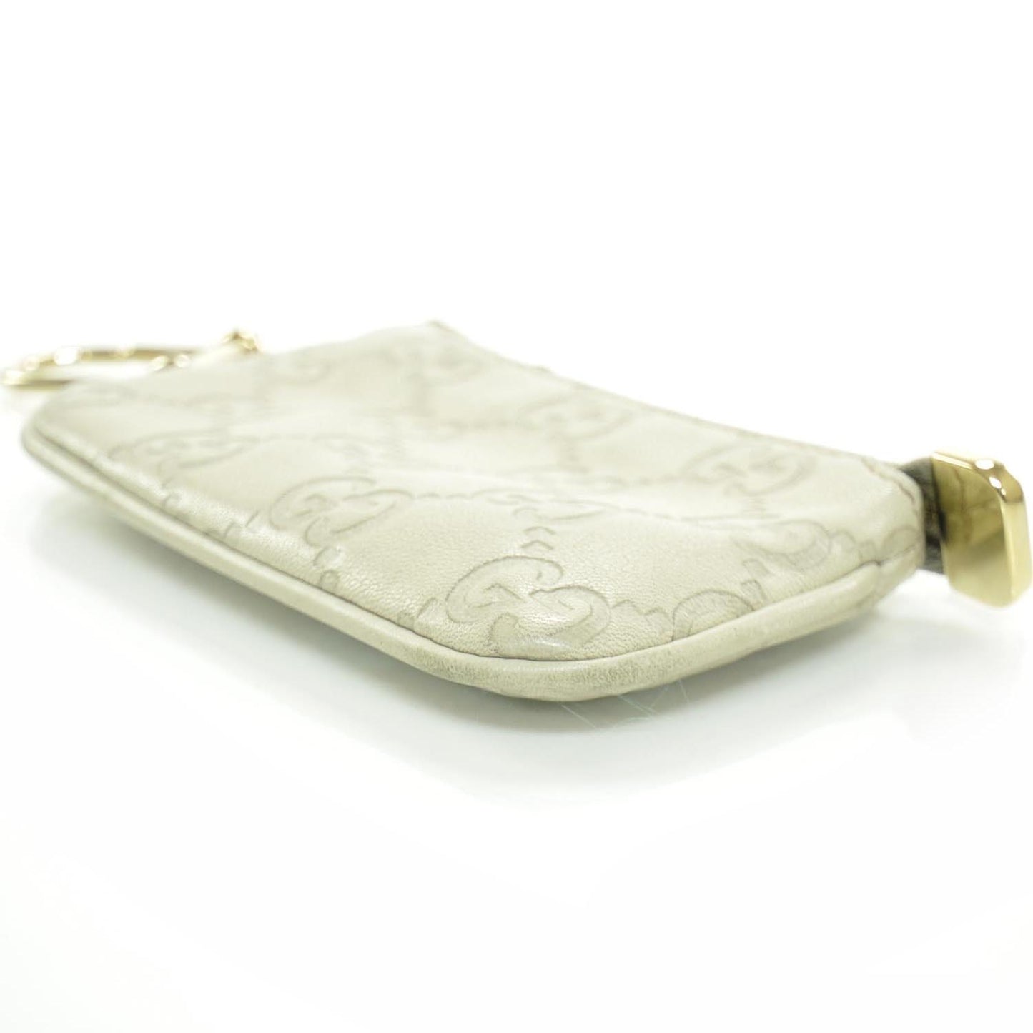 Guccissima Key Case White