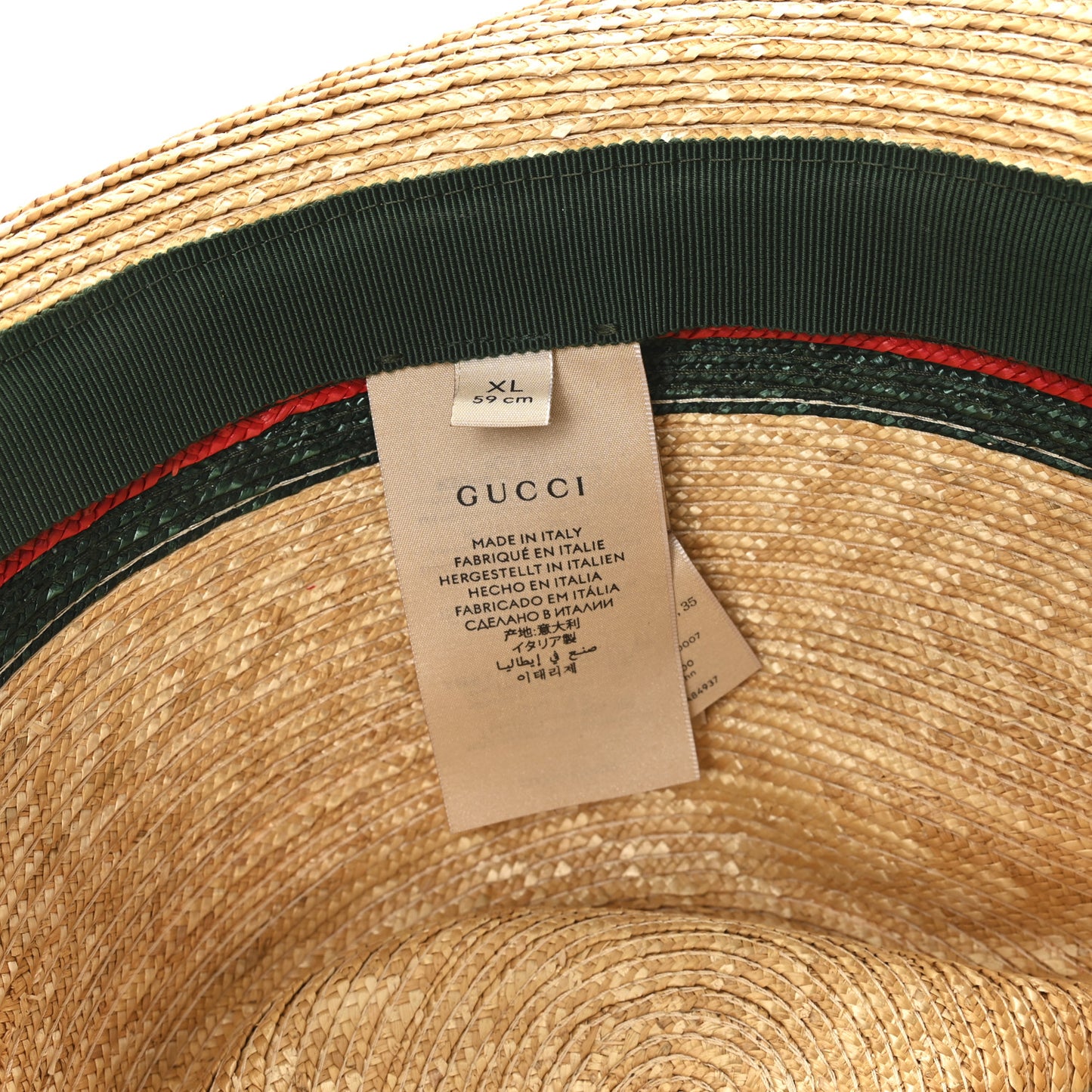 Abaca Straw Web Fedora Hat XL
