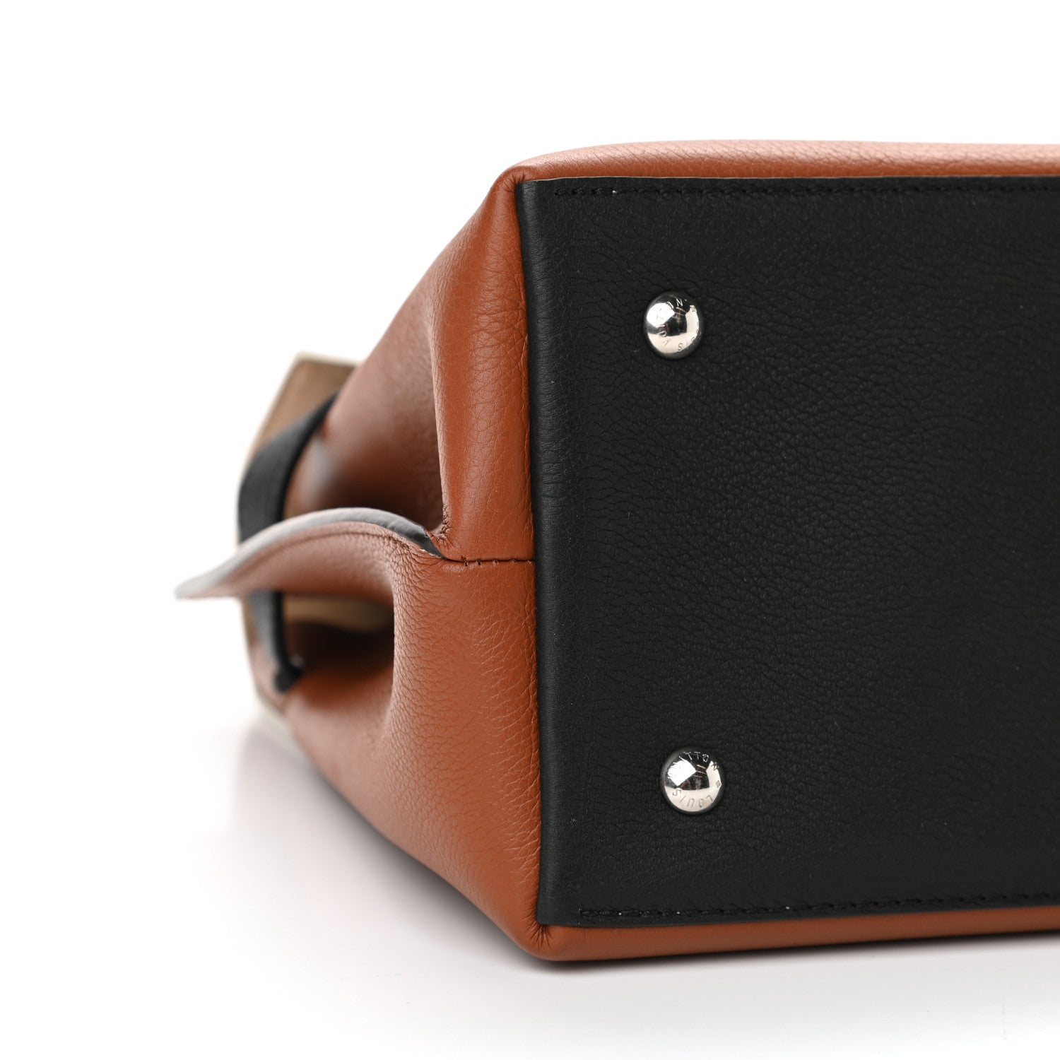 Louis Vuitton Soft Calfskin Lockme Ever Caramel Creme Black 9 of 11