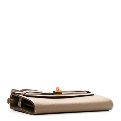 Hermes Epsom Kelly Wallet To Go Etoupe 4 of 10