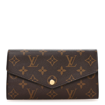 Louis Vuitton Monogram Sarah Wallet NM 2 of 12