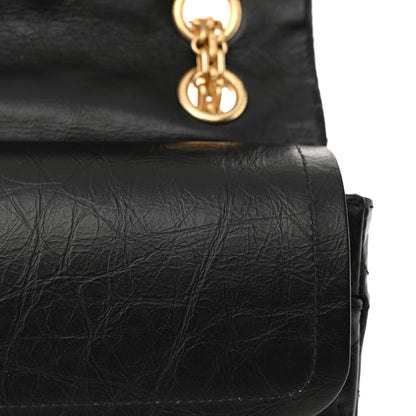 Chanel Aged Calfskin Lucky Charms 2.55 Reissue 225 Flap Black 11 of 13