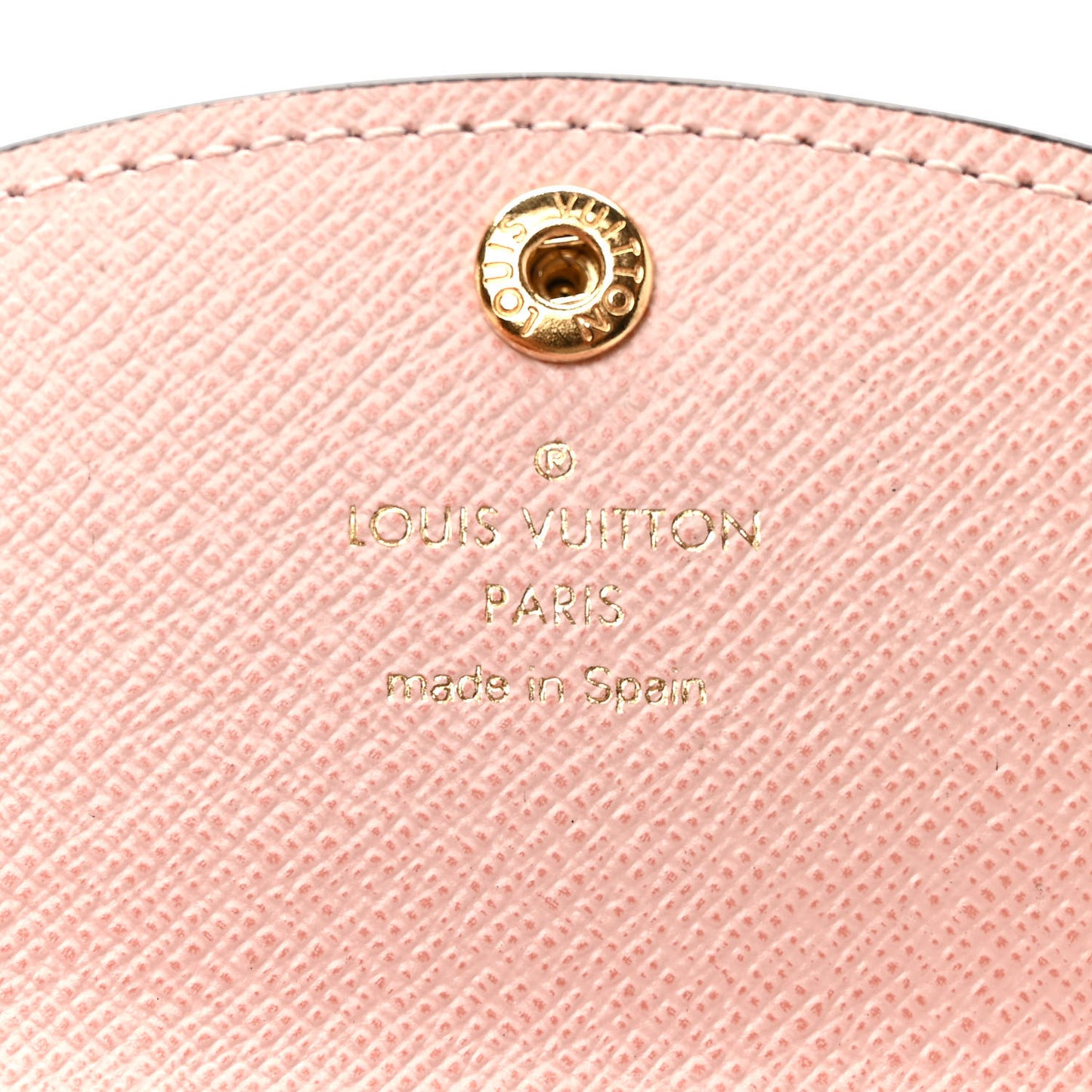 Monogram Rosalie Coin Purse Rose Ballerine