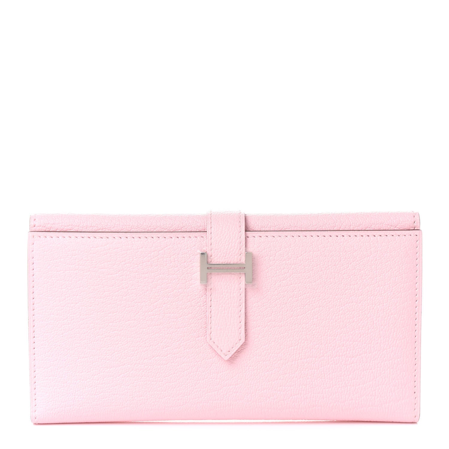 Hermes Chevre Mysore Tri-Fold Bearn Wallet Rose Sakura 1 of 10