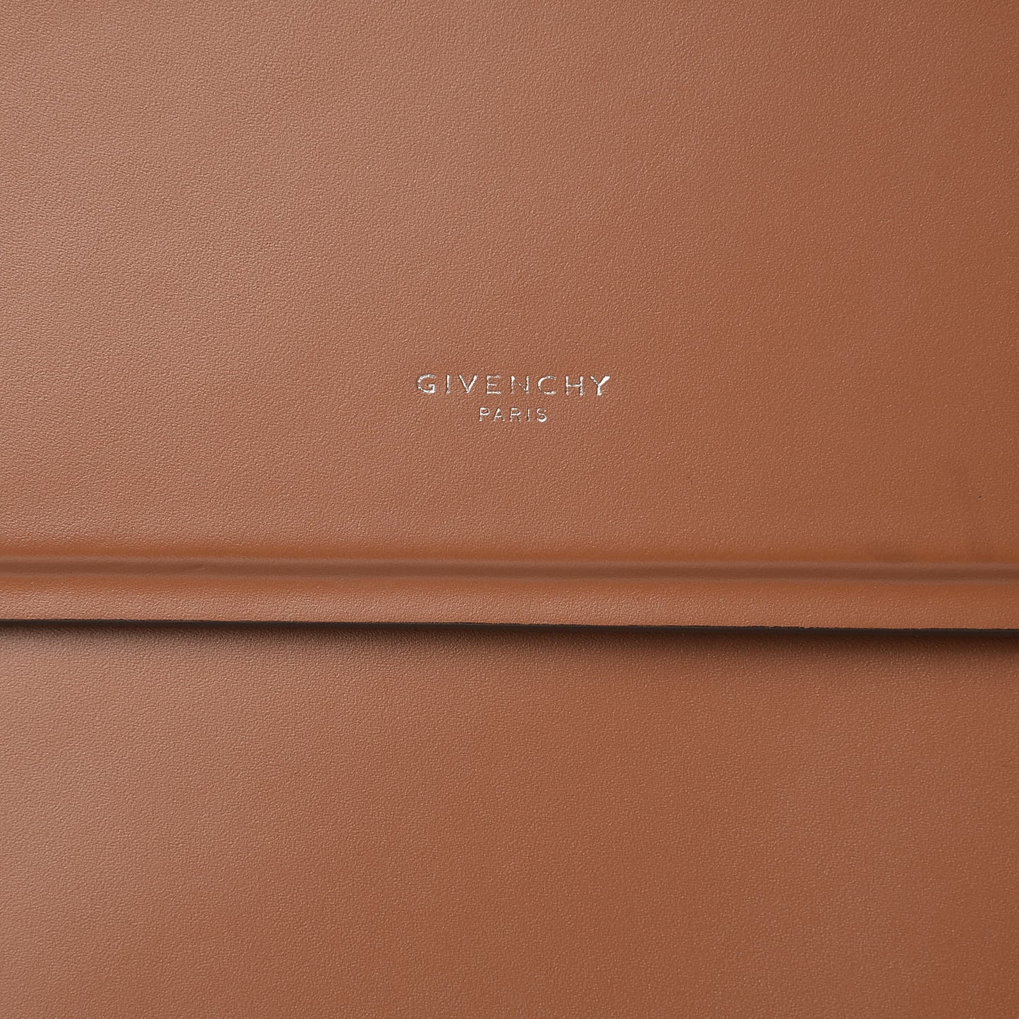 Smooth Calfskin Small Horizon Satchel Caramel