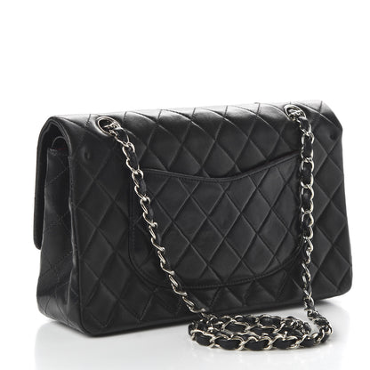 Chanel Lambskin Quilted Medium Double Flap Black 3 of 11