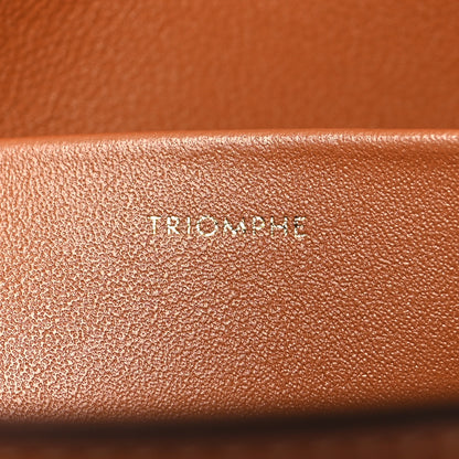 Celine Natural Calfskin Triomphe Shoulder Bag Tan 7 of 11
