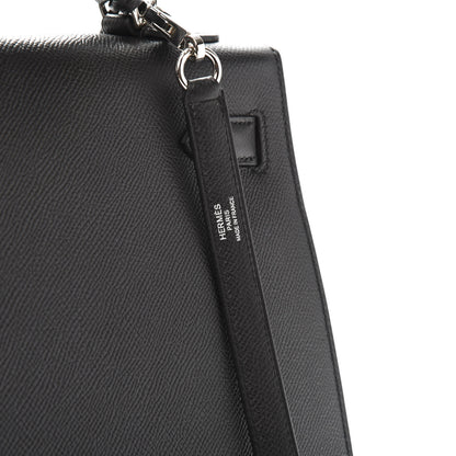 Hermes Epsom Kelly Sellier 32 Black 10 of 15