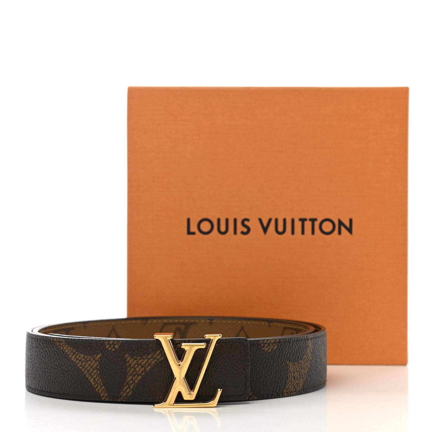 Giant Monogram 30mm LV Iconic Reversible Belt 85 34