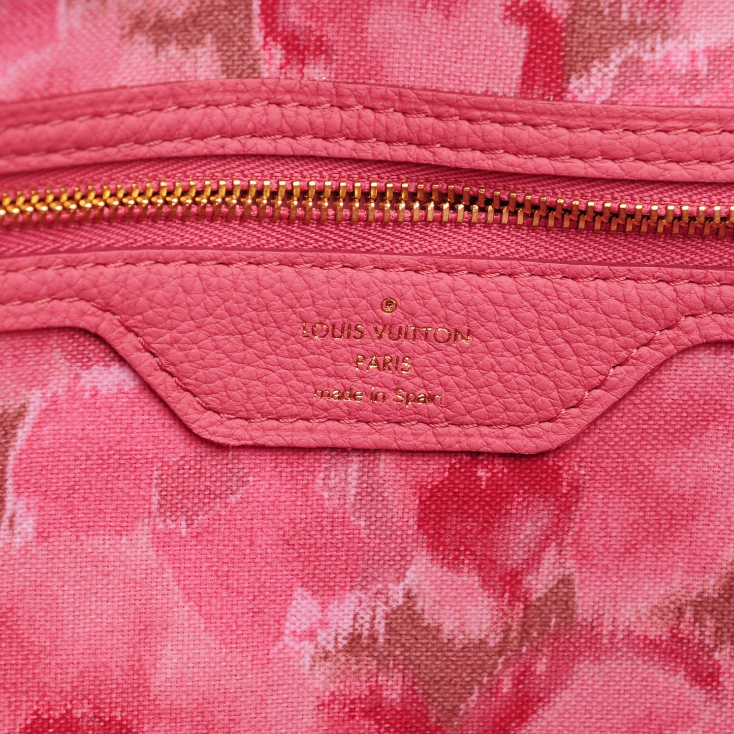 Monogram Articles de Voyage Ikat Neverfull MM Rose Velours