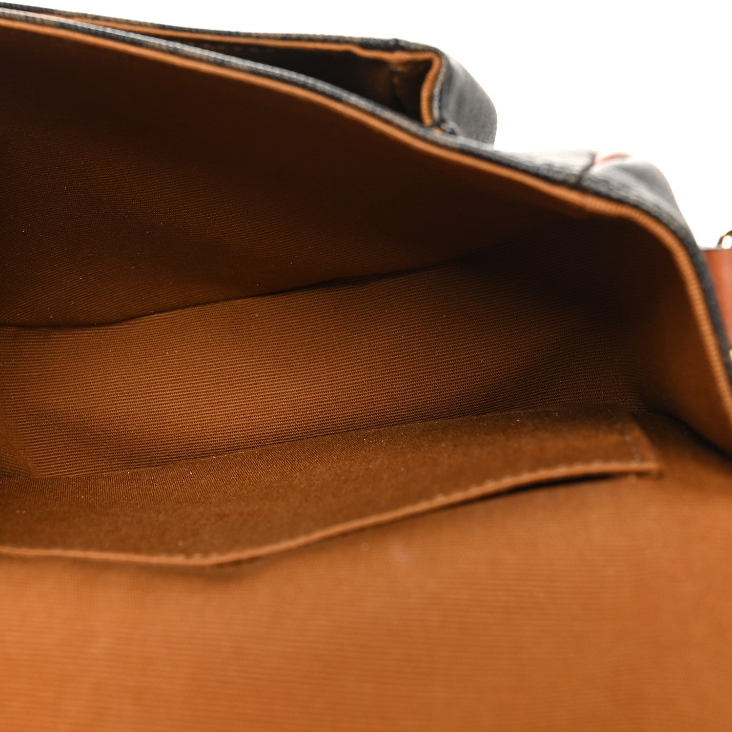 Celine Triomphe Canvas Medium Folco Bag Tan 5 of 9