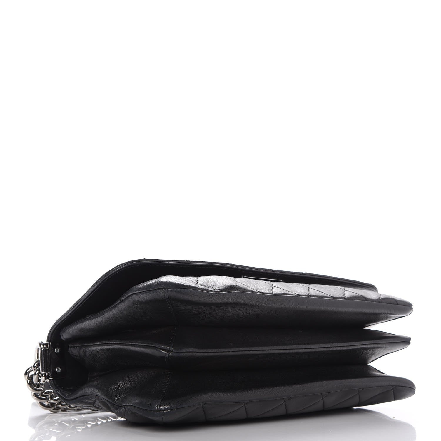 Chanel Lambskin Quilted Soft Boy Flap Black 4 of 11