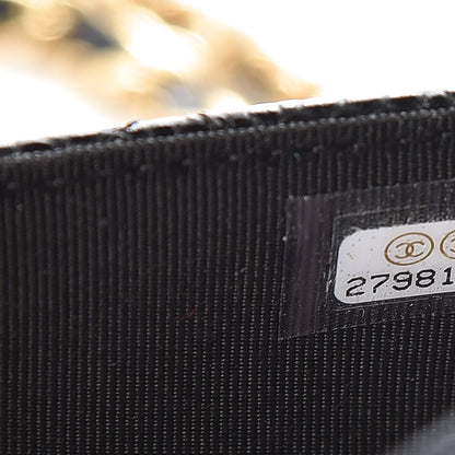 Chanel Caviar Quilted Wallet On Chain WOC Black 10 of 12