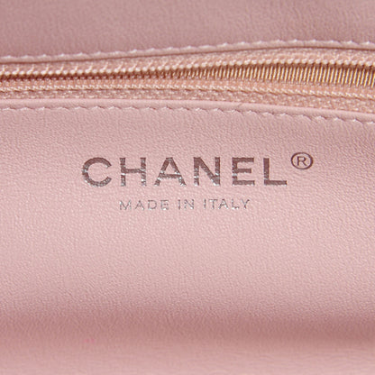 Chanel Caviar Quilted Timeless Clutch Pink 6 of 7