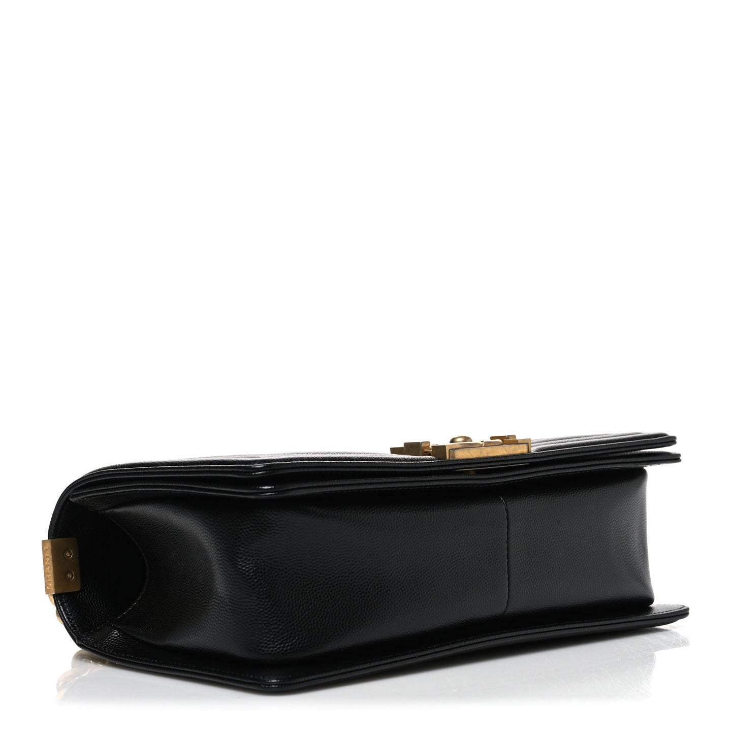 Caviar Quilted Medium Boy Flap Black