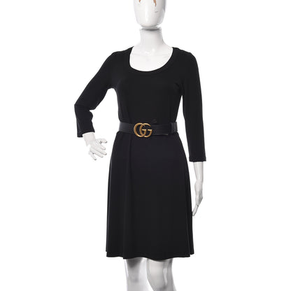 Gucci Calfskin Double G 40mm Belt 70 28 Black 2 of 7