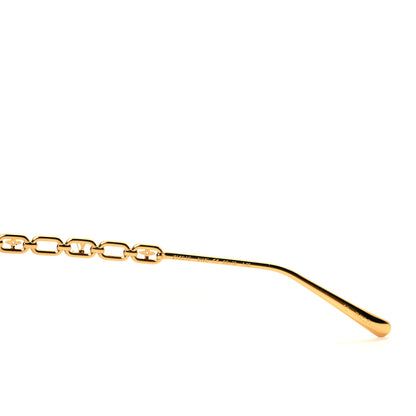 Louis Vuitton Metal My LV Chain Cat Eye Sunglasses Z1522W Gold 3 of 6